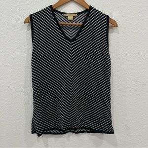 Vintage stripped Studio121 Vest SzL
